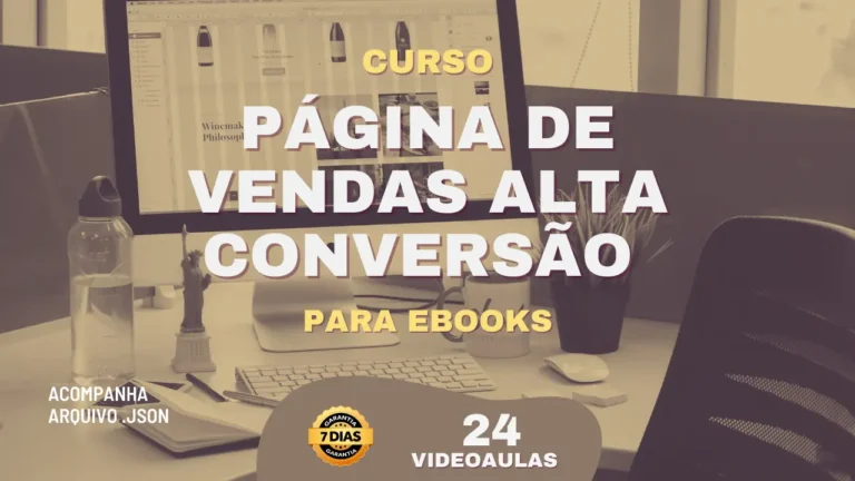 Página de Vendas de Alta Conversão Para eBooks